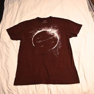 Apt. 9 Burgundy Graphic Tee